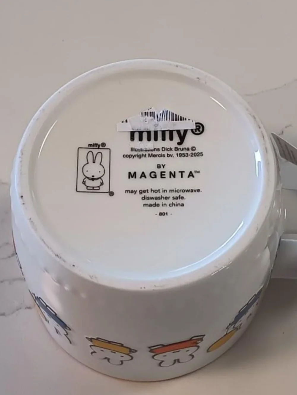 miffy white mug